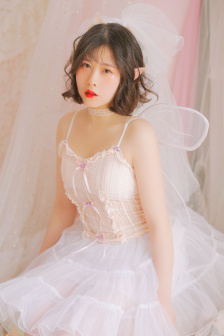 汉服女装齐胸襦裙喷水视频